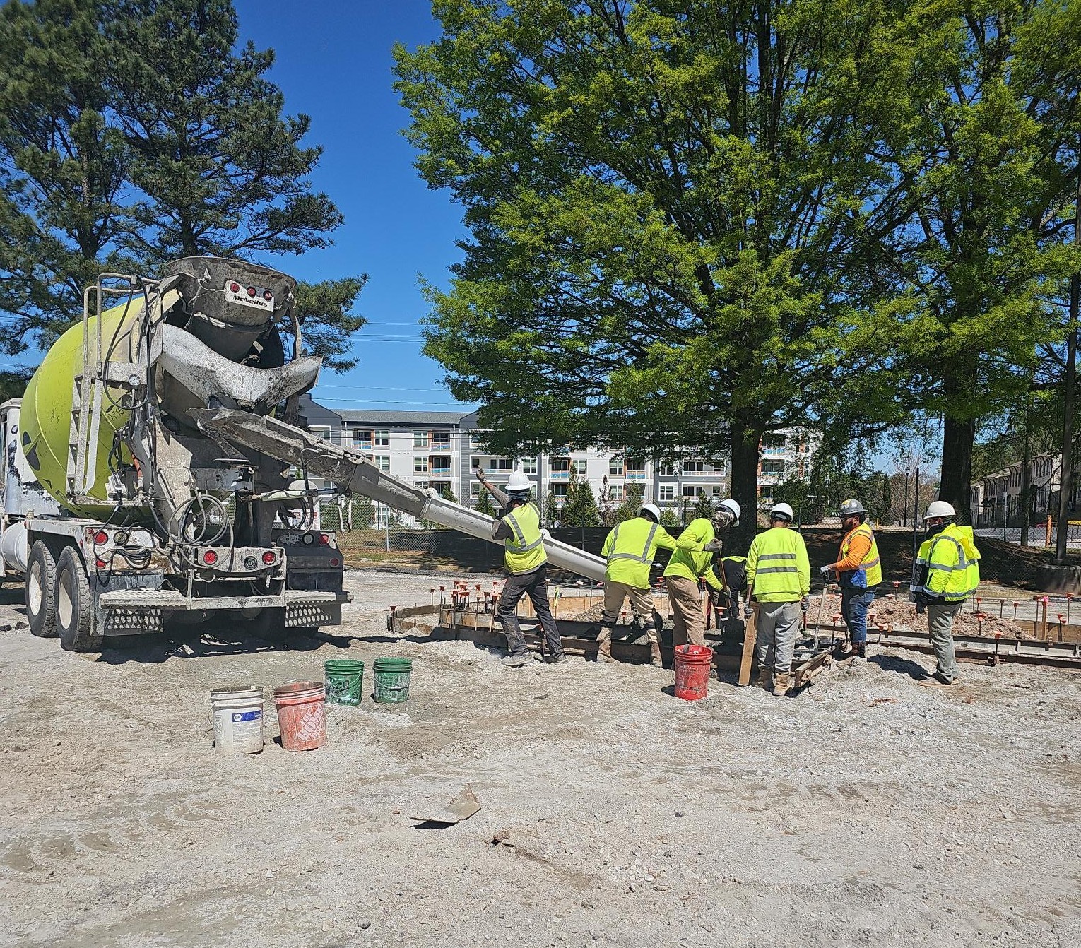 Concrete Pouring Cropped Concrete Pouring Cropped